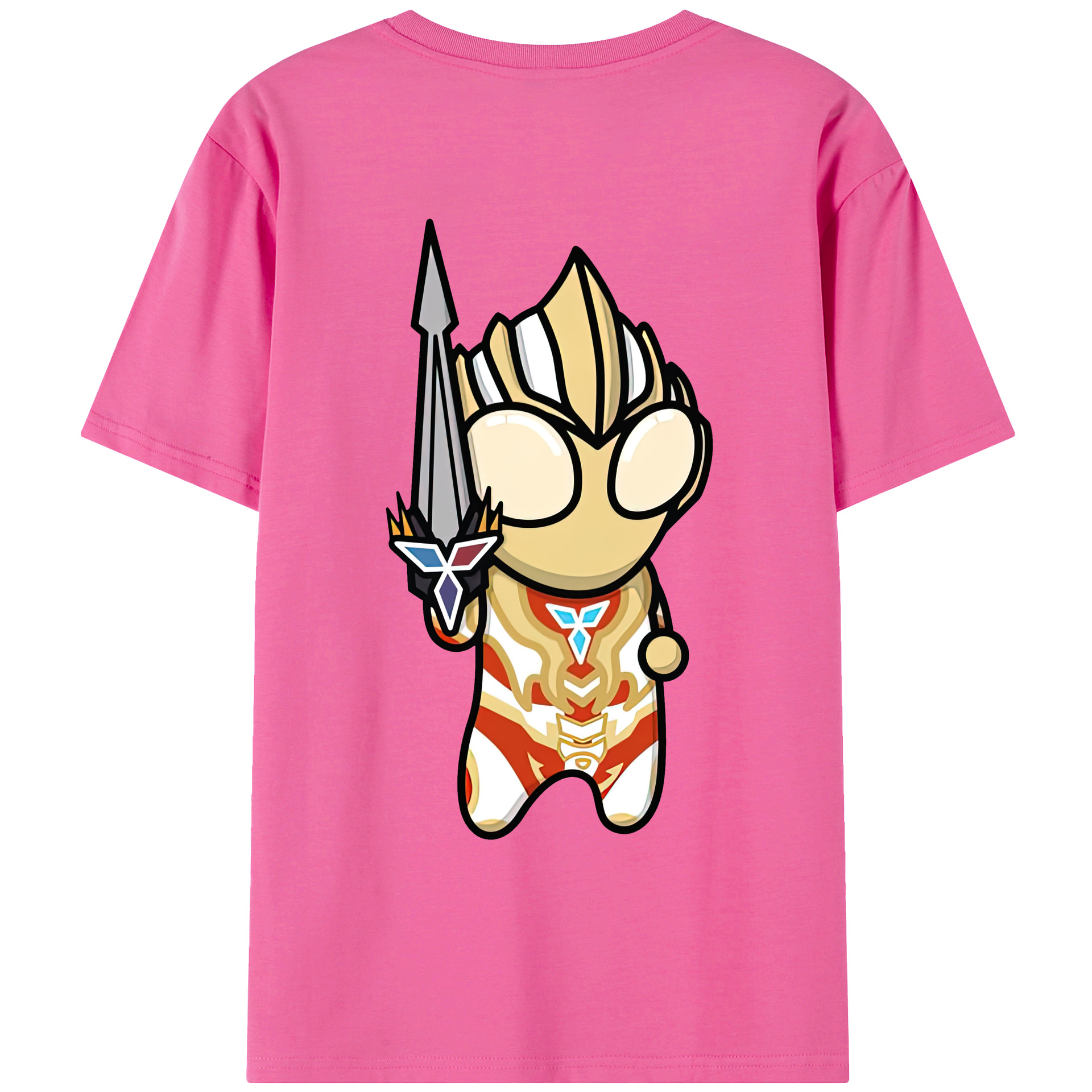 （画像用） ウルトラマン Ultraman レディース半袖Tシャツ(バックプリント)